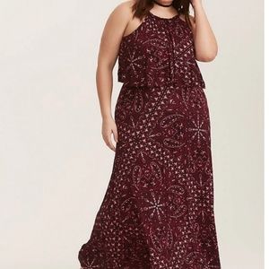Torrid Sz 2 maxi dress